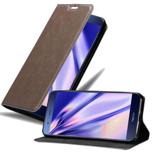 Honor V9 Cover Etui Case (Brun)