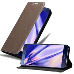 Honor V9 Skal Fodral Case (Brun)