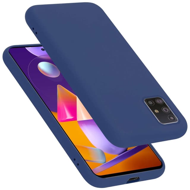 Samsung Galaxy M31s Suojakuori Kotelo (Sininen)