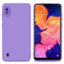 Samsung Galaxy A10 Suojakuori Suojakotelo (Violetti)
