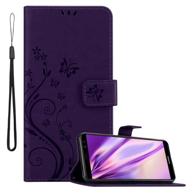 Huawei MATE 10 LITE Plånboksfodral Skal (Lila)