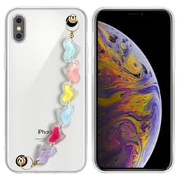 iPhone X / XS Suojakuori Suojakotelo (Läpinäkyvä)
