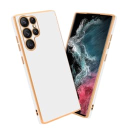 Samsung Galaxy S22 ULTRA silikondeksel case (hvit)