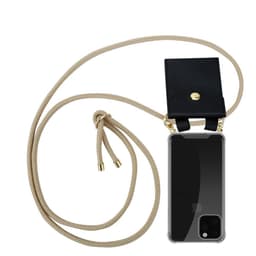 iPhone 11 PRO MAX Suojakuori Kotelo Ketju (Ruskea)