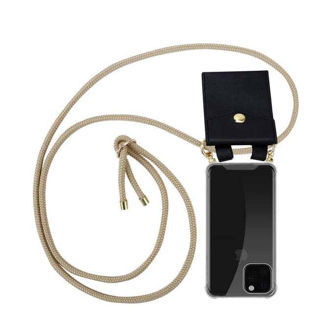 iPhone 11 PRO MAX Suojakuori Kotelo Ketju (Ruskea)