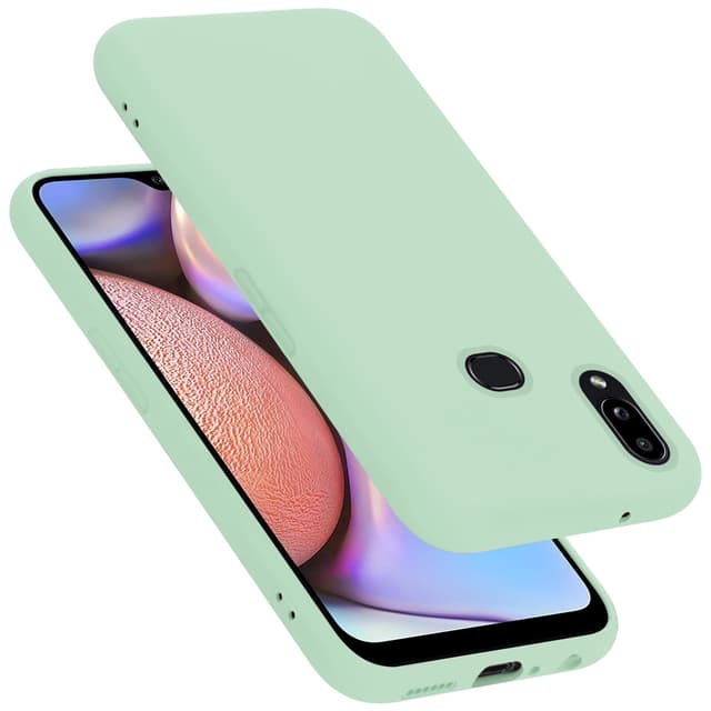 Samsung Galaxy A10s / M01s Skal Fodral Case (Grön)