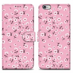 iPhone 6 PLUS / 6S PLUS Plånboksfodral Skal (Rosa)