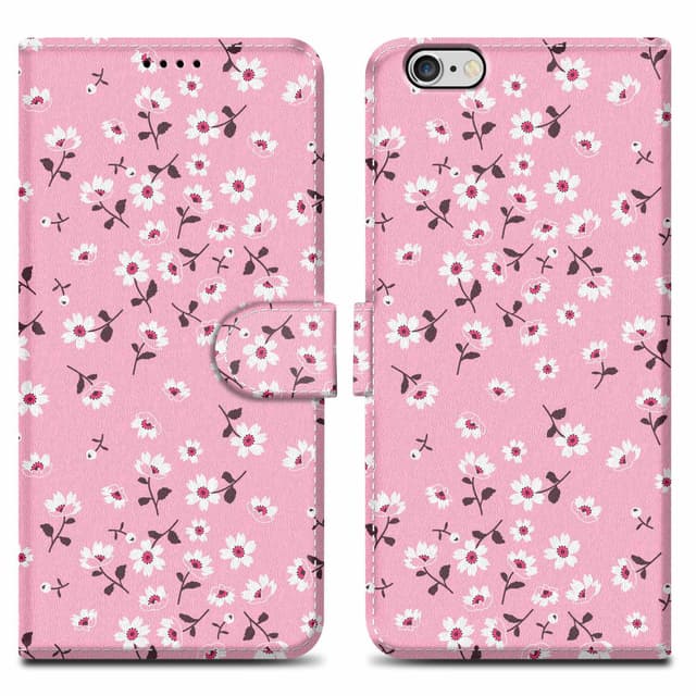 iPhone 6 PLUS / 6S PLUS Plånboksfodral Skal (Rosa)