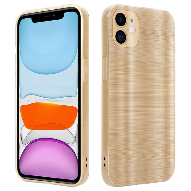iPhone 11 Skal Fodral Case (Guld)