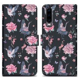 Huawei P30 Pungetui Cover Case (Sort)