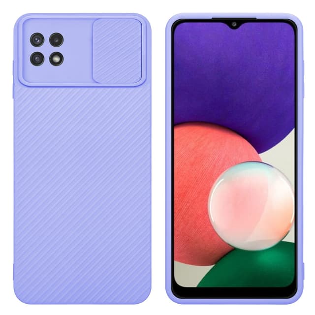 Samsung Galaxy A22 5G Suojakuori Kotelo (Violetti)