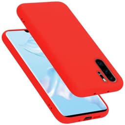 Huawei P30 PRO silikondeksel case (rød)