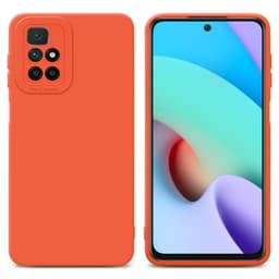Xiaomi RedMi 10 Deksel cover case (oransje)