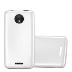Motorola MOTO C Suojakuori Kotelo (Hopea)