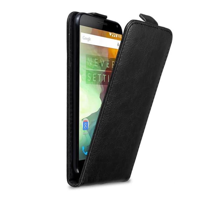 OnePlus 2 Suojakuori Lompakkokotelo (Musta)