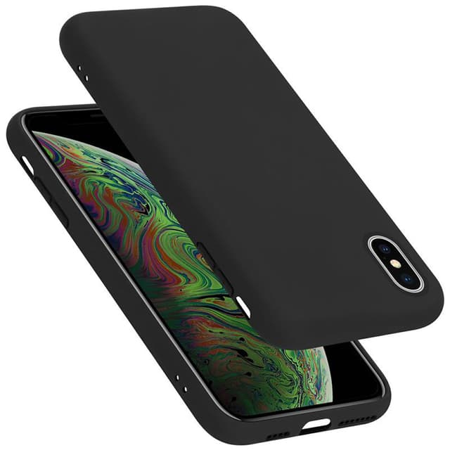 iPhone XS MAX Suojakuori Kotelo Case (Musta)