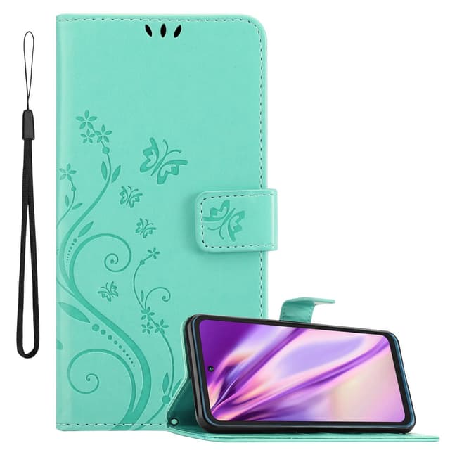 Nokia XR20 Suojakuori Lompakkokotelo (Turkoosi)