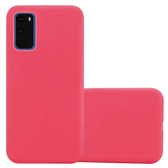 Skal Samsung Galaxy S20 Fodral Case (Röd)