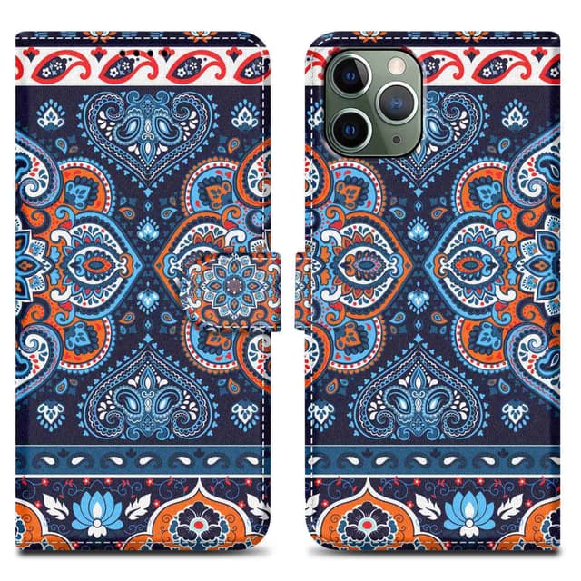 iPhone 11 PRO MAX lommebokdeksel etui (blå)