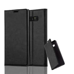 Samsung Galaxy NOTE 8 Suojakuori Lompakkokotelo (Musta)