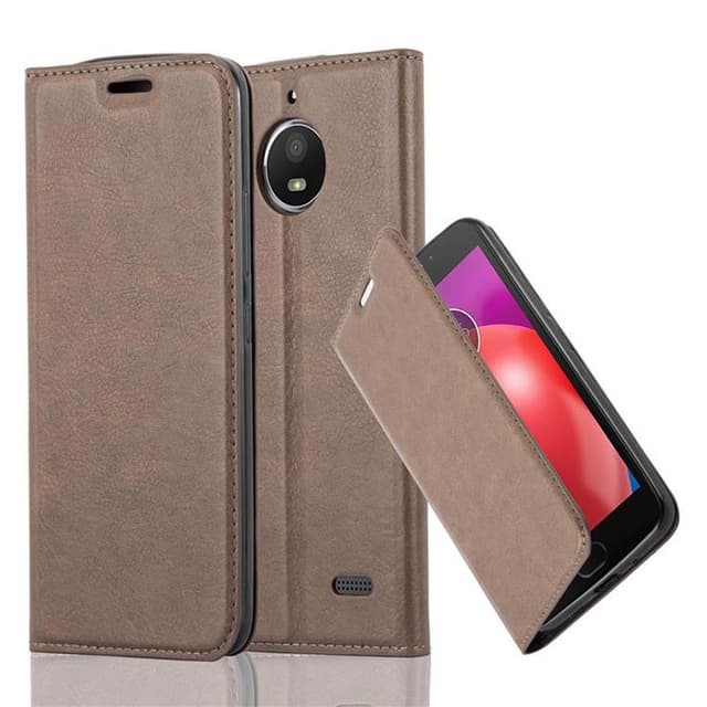 Motorola MOTO E4 Skal Fodral Case (Brun)