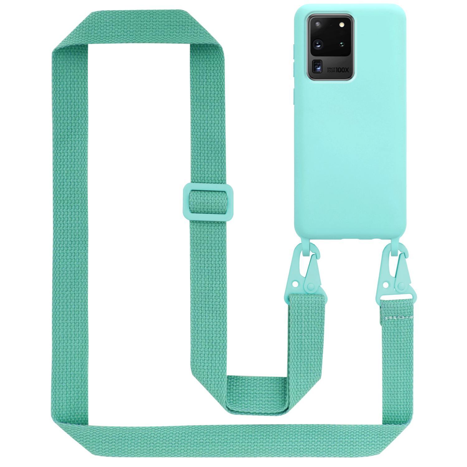 Samsung Galaxy S20 ULTRA Skal Fodral Kedja (Turkos)
