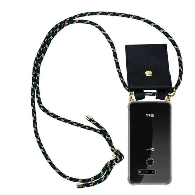 LG G8 ThinQ Etui Cover Kæde (Brun)