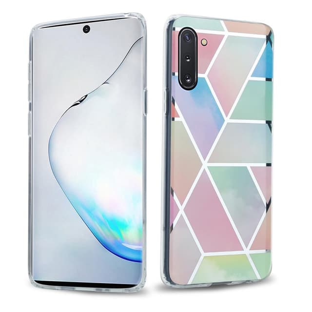 Samsung Galaxy NOTE 10 Plånboksfodral Skal (Rosa)