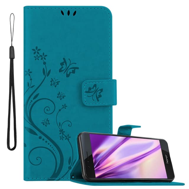 Honor 8 / 8 PREMIUM Pungetui Cover Case (Blå)