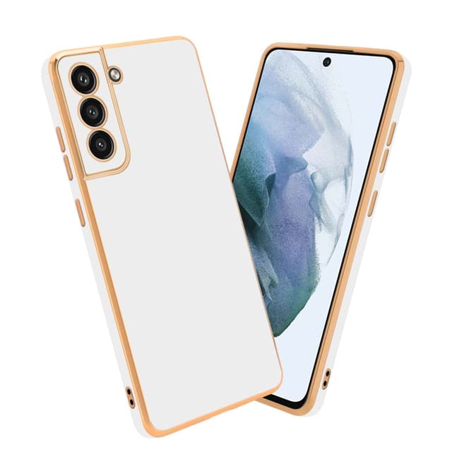 Samsung Galaxy S21 FE Cover Etui Case (Hvid)