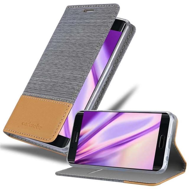 Huawei MATE 9 PRO Plånboksfodral Skal (Grå)