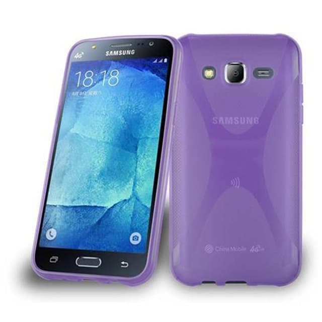 Samsung Galaxy J5 2015 Suojakuori Cover (Violetti)