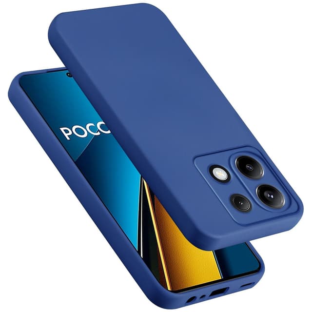 Xiaomi Poco X6 Skal Fodral Case (Blå)