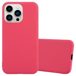 iPhone 14 PRO deksel tpu case cover (rød)