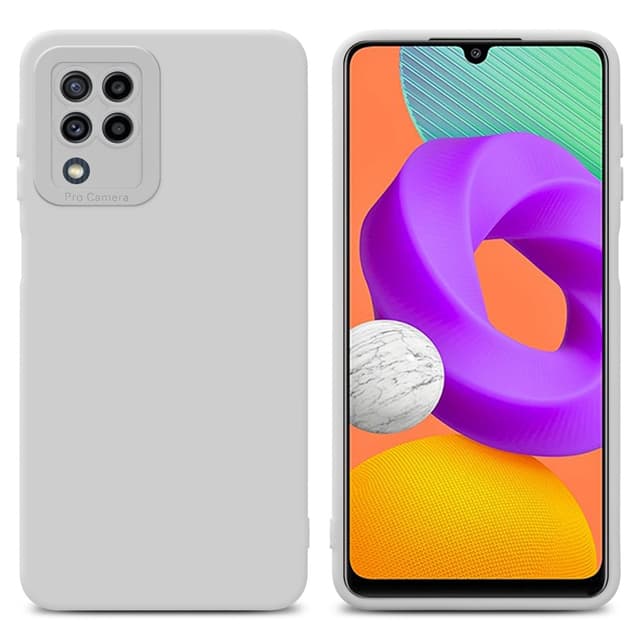 Samsung Galaxy M22 / M32 4G Cover Etui Case (Hvid)