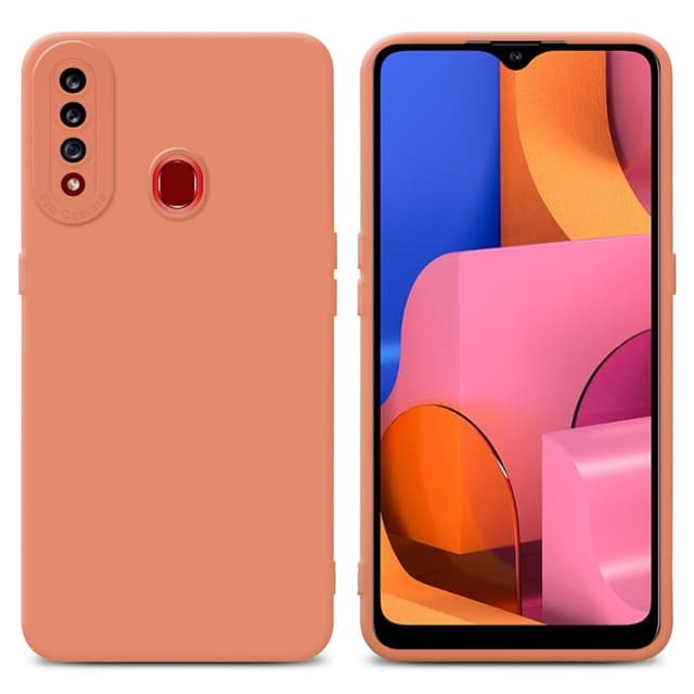 Samsung Galaxy A20s Cover Etui Case (Orange)
