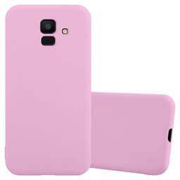 Cover Samsung Galaxy J6 2018 Etui Case (Lyserød)