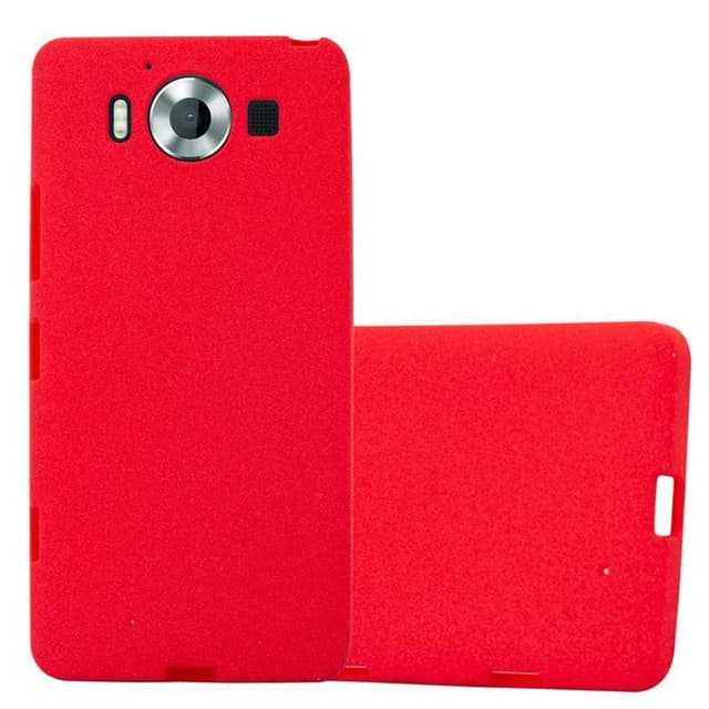 Skal Nokia Lumia 950 Fodral Case (Röd)