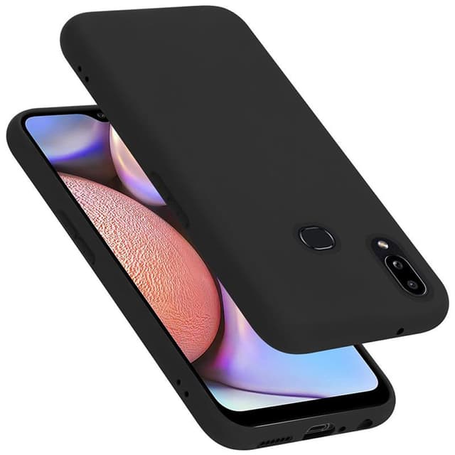 Samsung Galaxy A10s / M01s Suojakuori Kotelo (Musta)