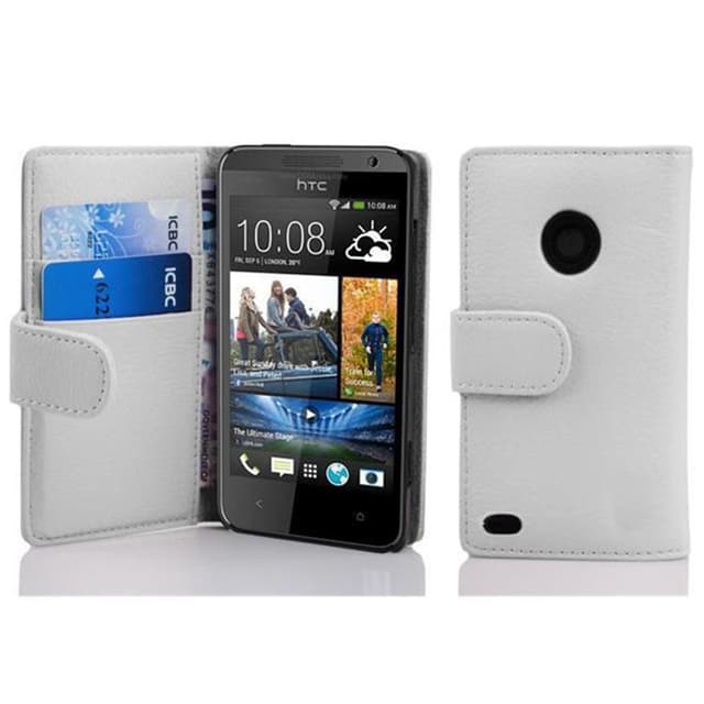 Pungetui HTC Desire 300 Cover Case (Hvid)