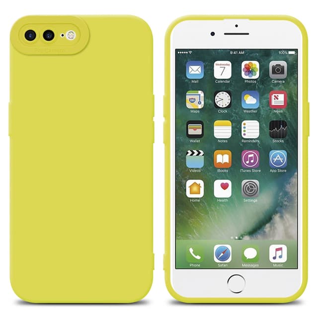 iPhone 7 PLUS / 7S PLUS / 8 PLUS Cover Etui Case (Gul)