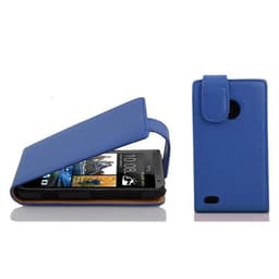 HTC Desire 300 Pungetui Flip Cover (Blå)