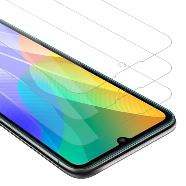 Huawei Y6P 3x Suojakalvo Karkaistu lasi Näytönsuoja