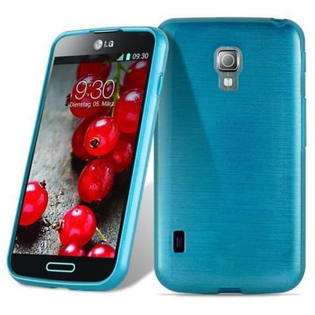 LG L7 II (2. SIM) Suojakuori Kotelo (Turkoosi)