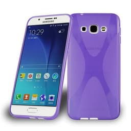 Samsung Galaxy A8 2015 Skal Fodral Case (Lila)