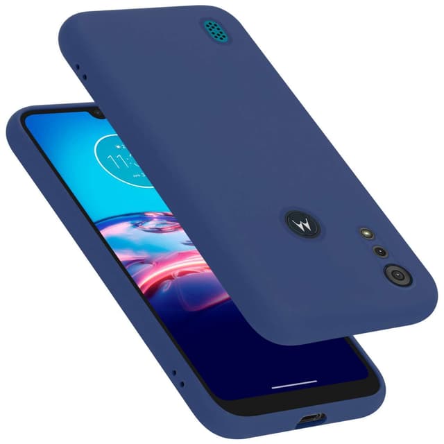 Motorola MOTO E6s 2020 Suojakuori Kotelo (Sininen)