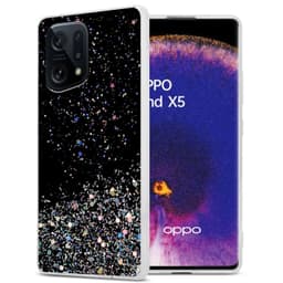 Oppo FIND X5 Suojakuori Kotelo (Musta)