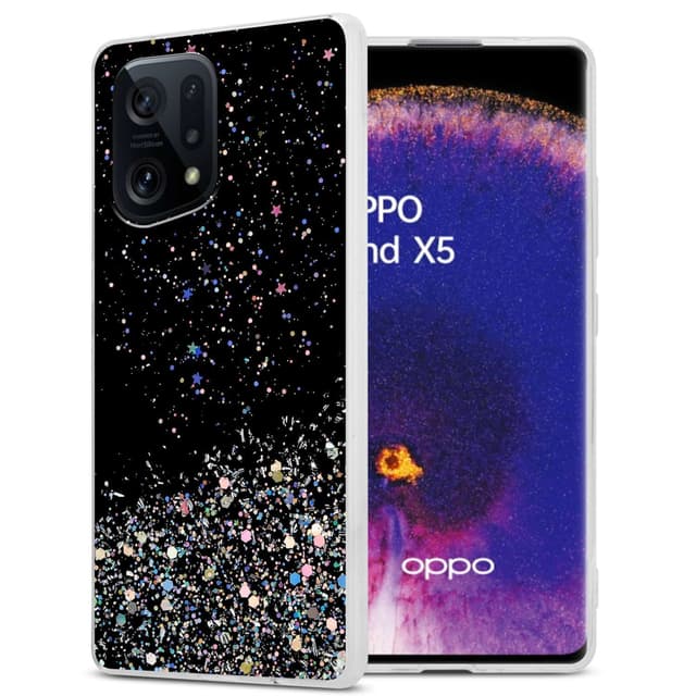 Oppo FIND X5 Suojakuori Kotelo (Musta)