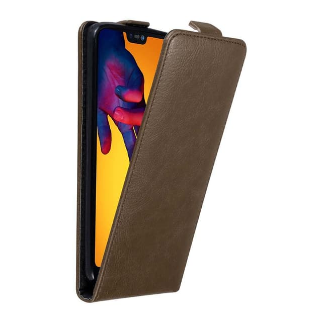 Huawei P20 LITE 2018 / NOVA 3E Flipfodral Skal (Brun)