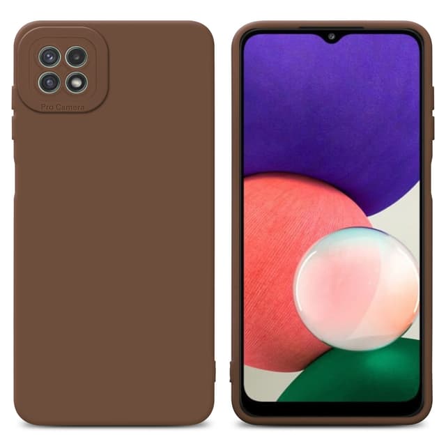 Samsung Galaxy A22 5G Cover Etui Case (Brun)
